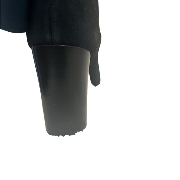 NIB Michael Kors Suede Leigh Black Boots 10 - Picture 8 of 10